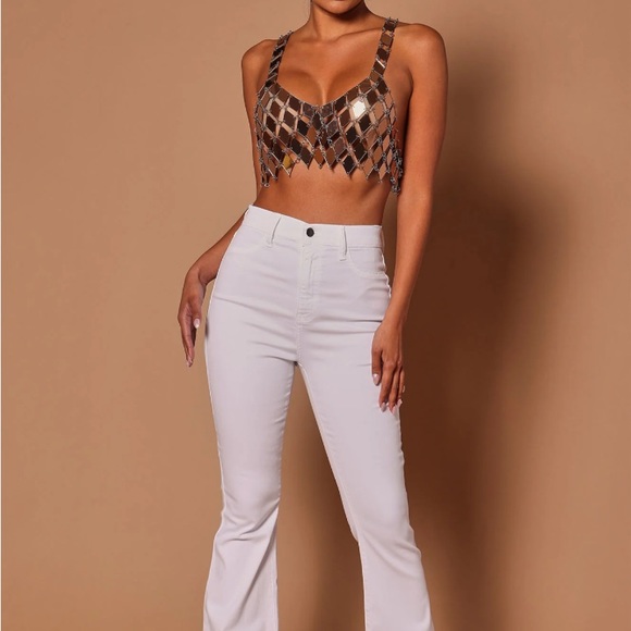 Mirror Crop Top - Picture 4 of 4